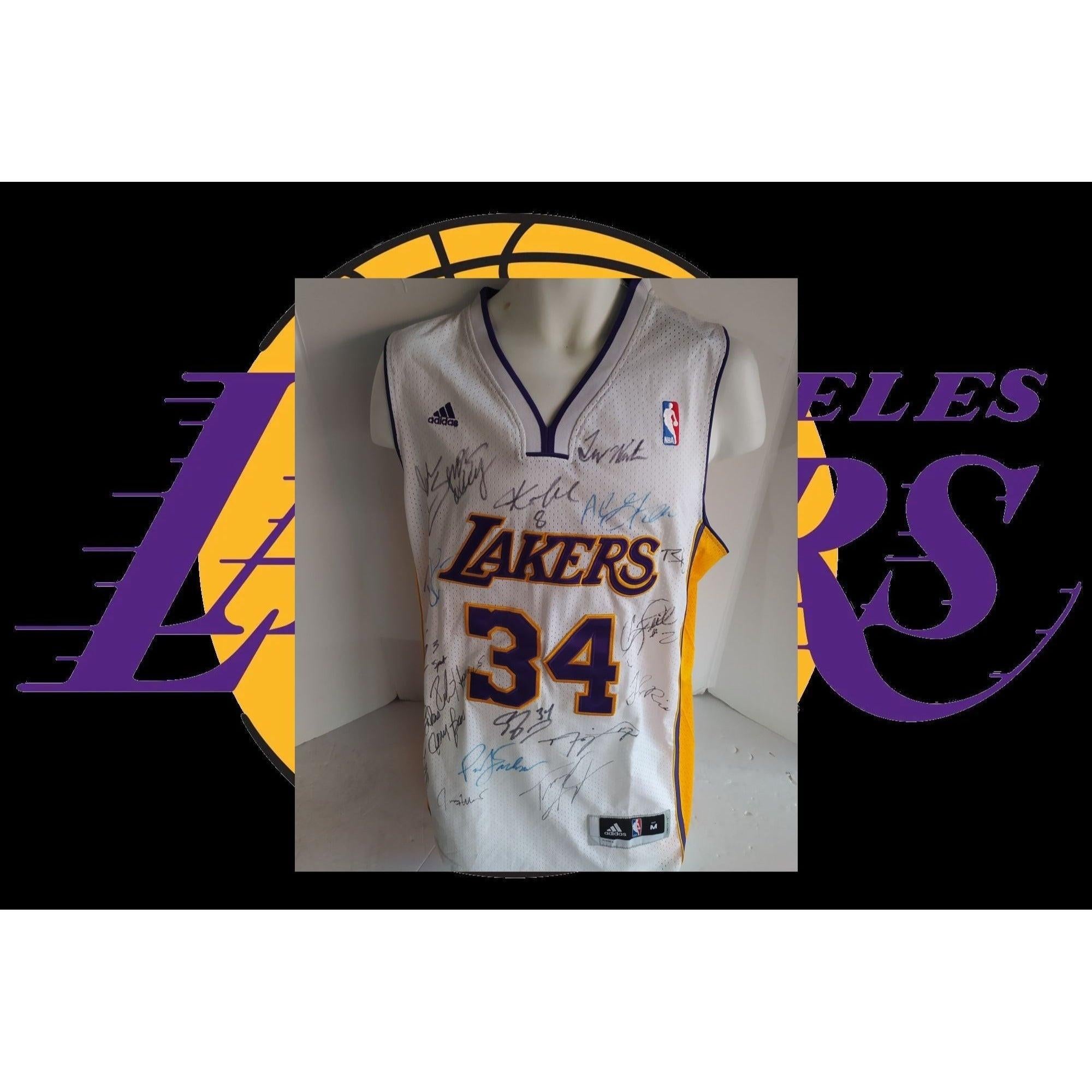 Los Angeles Lakers Kobe Bryant Shaquille O'Neal game model Jersey
