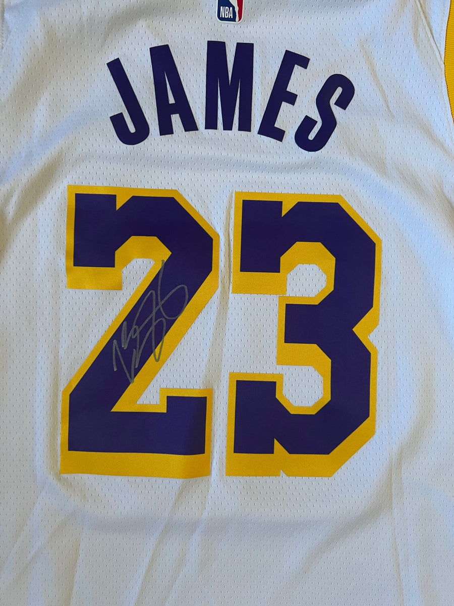 Lebron James Jersey Lakers #23 Sticker for Sale by Lumared