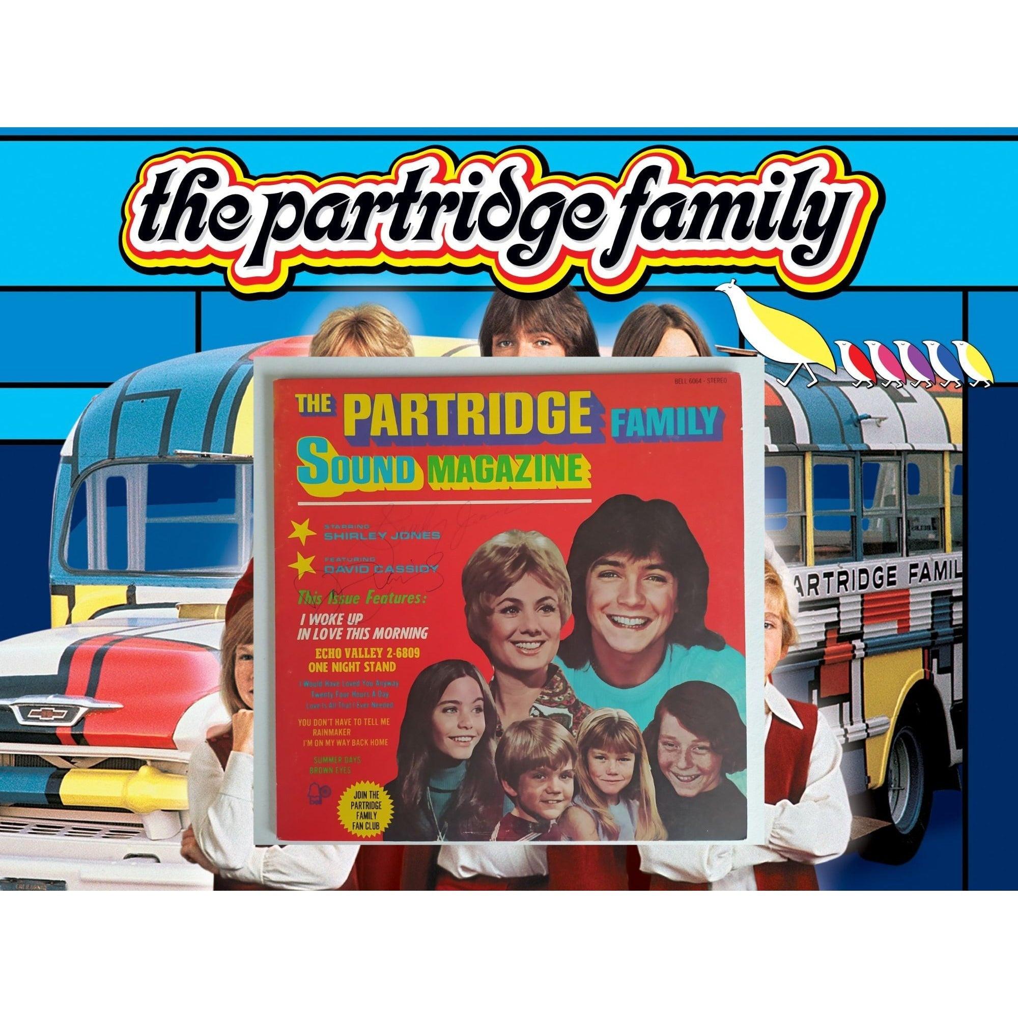 Signed Partridge Family LP: Shirley Jones & David Cassidy
