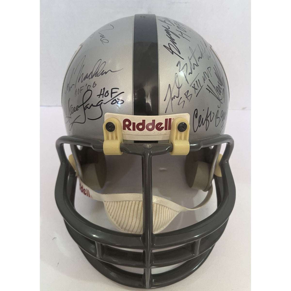 Ken Stabler Al Davis Howie Long Oakland Raiders 25 Legend signed repli –  Awesome Artifacts