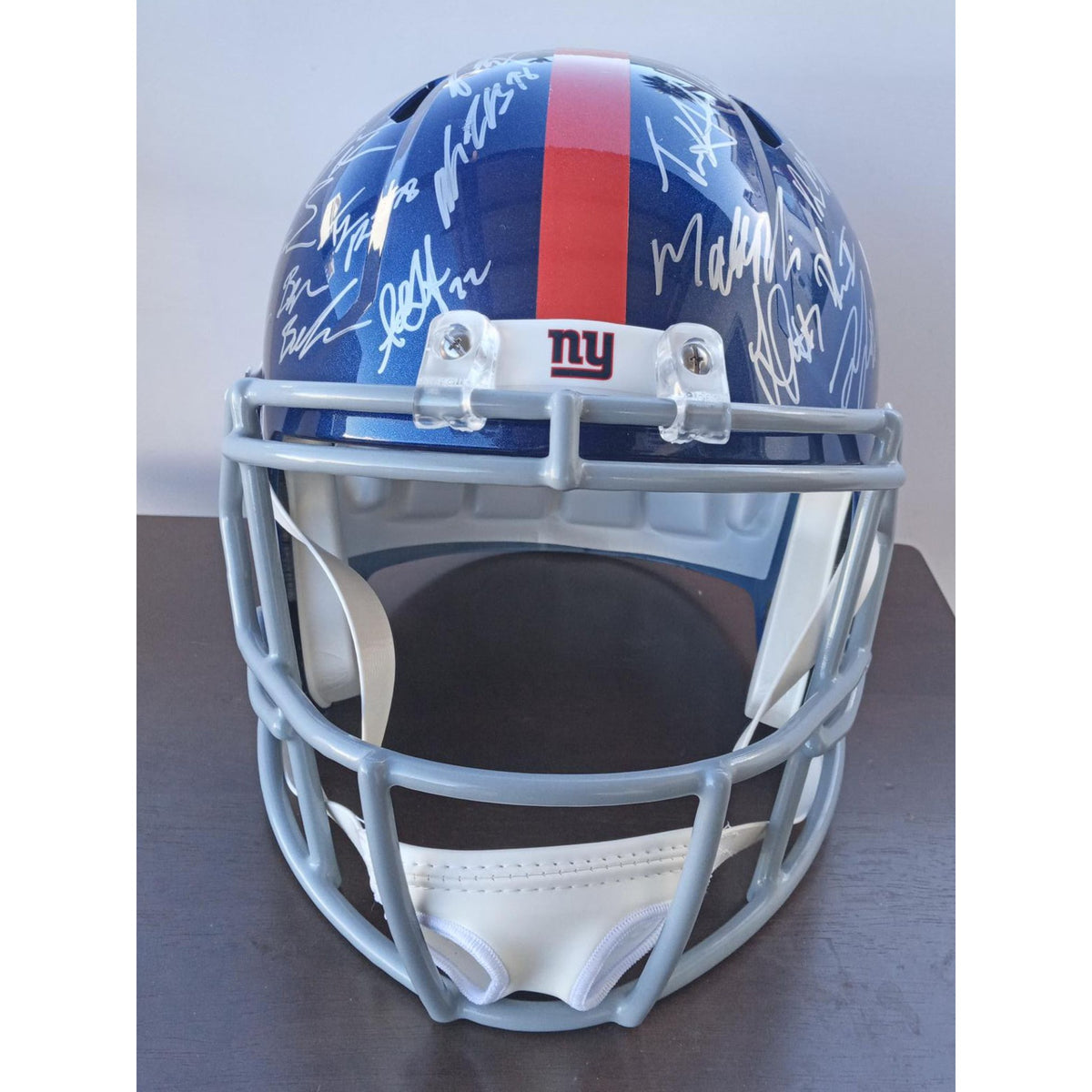 Saquon Barkley Full Signature New York Giants FS Replica Speed Helmet –  Sports Integrity