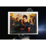 Load image into Gallery viewer, Robert Pattinson, Kristen Stewart, Twilight cast signed 8 by 10 with proof
