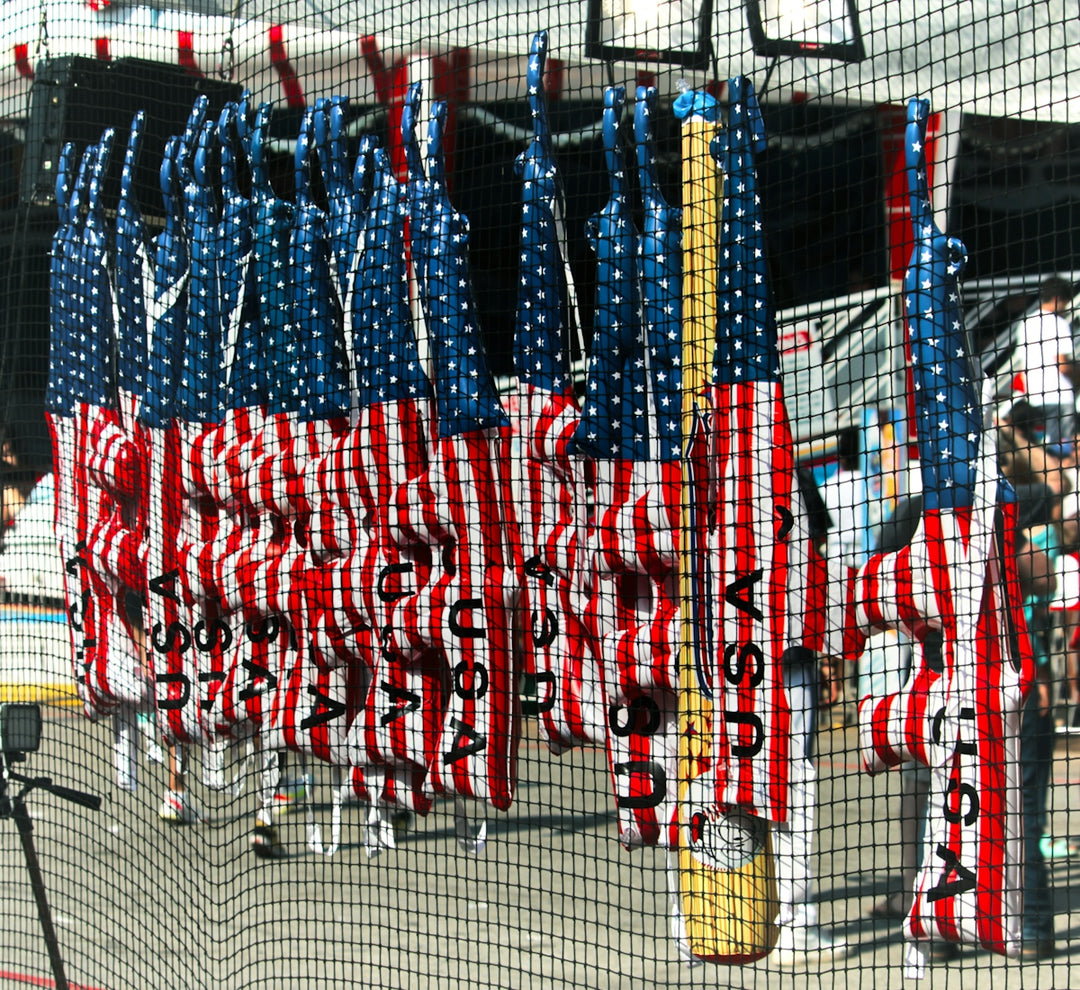 American flags