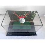 Load image into Gallery viewer, Tiger Woods Masters golf ball signed with proof and 9x6 acrylic display case
