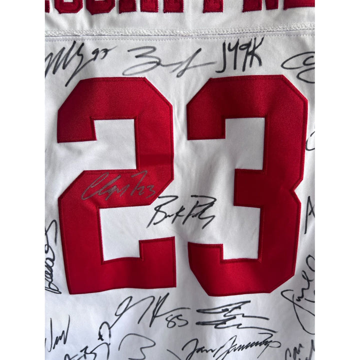 San Francisco 49ers 2023-24 Christian McCaffrey  game model  jersey team signed with proof