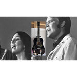 Load image into Gallery viewer, Glen Campbell and &quot;Cher&quot; Cherylene Sarkisian  One of A kind 39&#39; inch full size acoustic guitar signed
