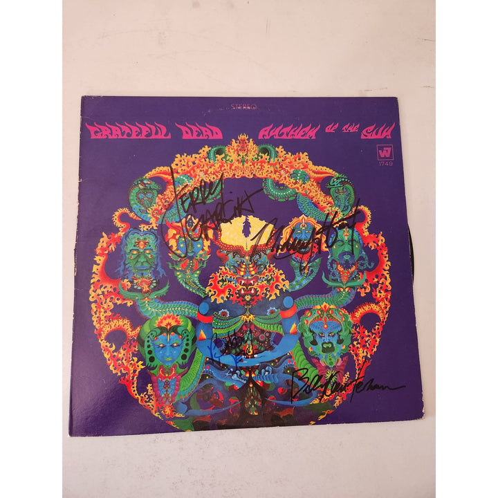 Grateful Dead Anthem of the Sun Jerry Garcia Mickey Hart Bob Weir LP signed