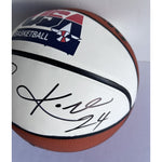 Load image into Gallery viewer, USA basketball signed by Kobe Bryant and Lebron James signed with proof
