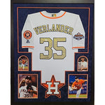 Load image into Gallery viewer, Houston Astros 2017 World Series Champions Jose Altuve Justin Verlander Lance Bregman George Springer Majestic sixe xl game model jersey
