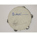 Load image into Gallery viewer, Paul McCartney and Ringo Starr The Beatles 10inch&#39; tambourine signed with proof
