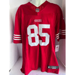 Load image into Gallery viewer, George Kittle San Francisco 49ers Nike size extra large game model Jersey signed with proof
