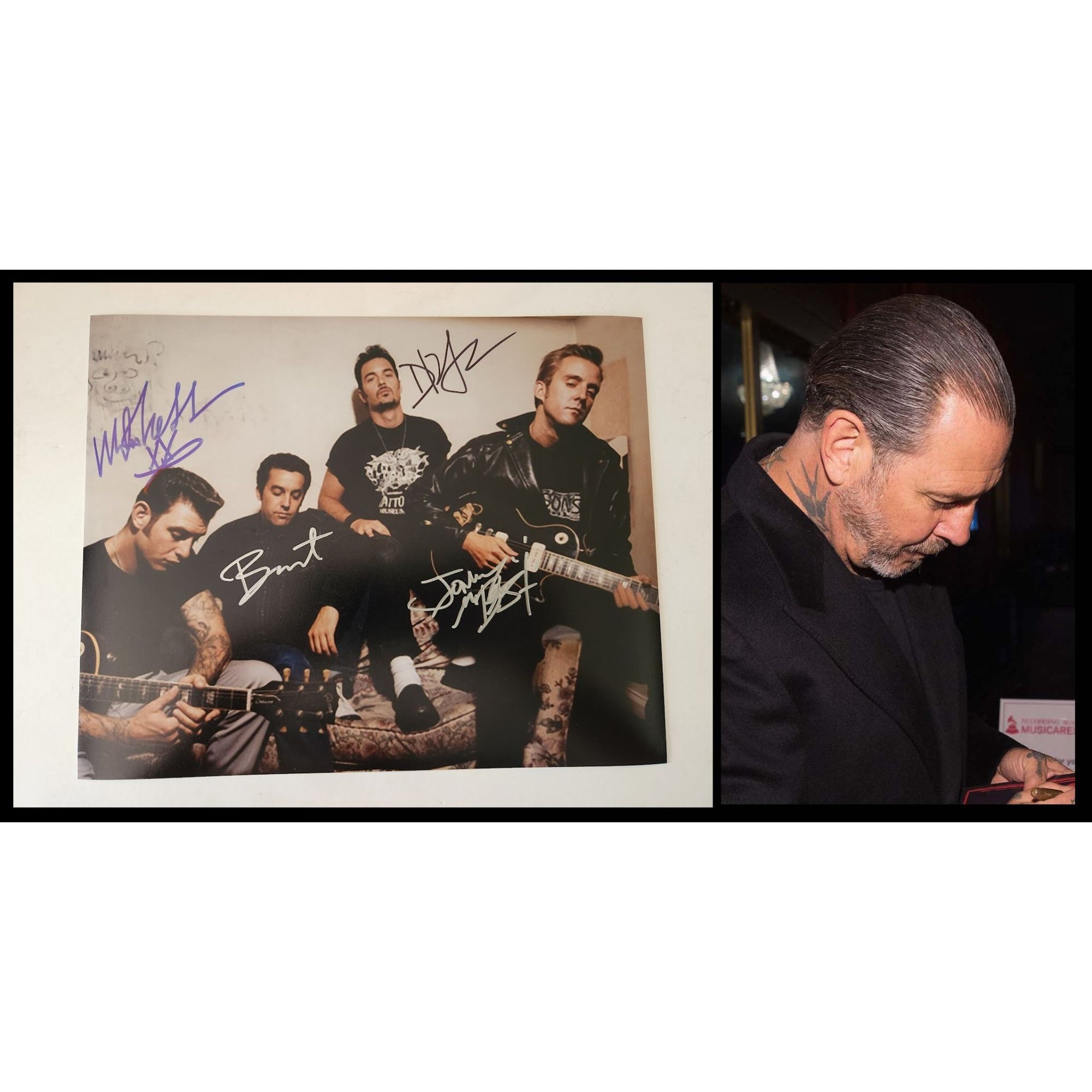 Mike Ness Social Distortion 8x10 photo signed with proof