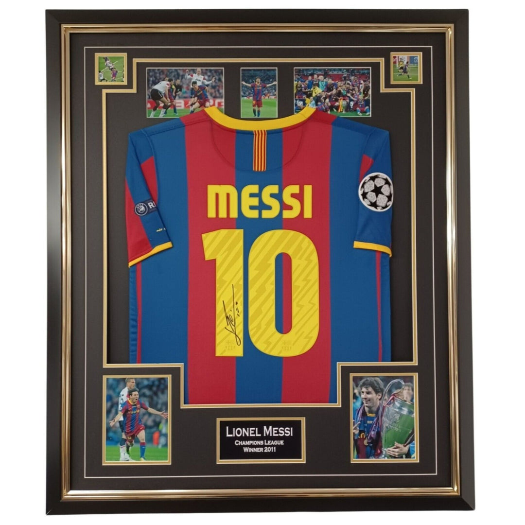 Lionel Messi Inter Miami size game model jersey signed with proof