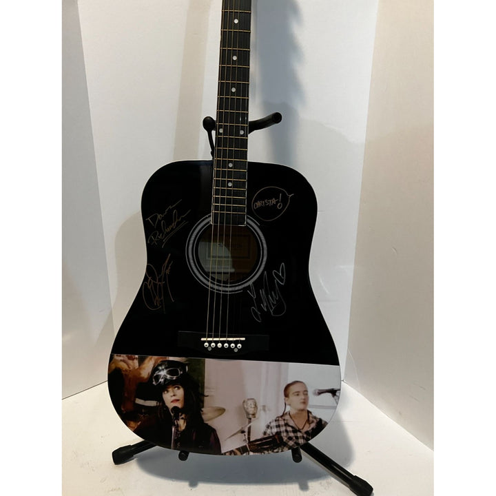 linda perry 4 none blondes one of a kind acoustic guitar signed