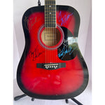 Load image into Gallery viewer, Boston Brad Delp Tom Scholz Sib Hashian Barry Goudreau Huntington full size acoustic guitar signed
