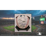 Load image into Gallery viewer, Clayton Kershaw Julio Arias Walker Buehler Max Scherzer MLB Rawlings Baseball signed with proof free acrylic display case
