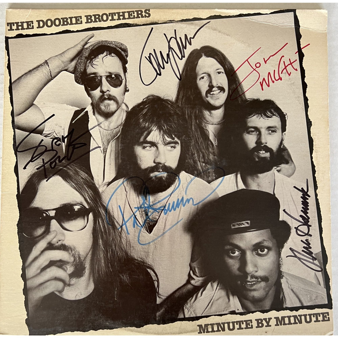 The Doobie Brothers "Toulouse Street" LP Signed with proof