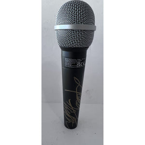 Dolly Parton microphone signed with proof