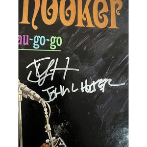 John Lee Hooker live at Cafe Au go-go original LP signed with proof