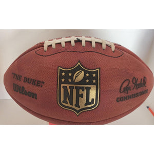 Kurt Warner St. Louis Rams Arizona Cardinals NFL game football signed with proof