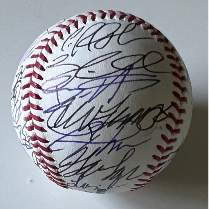 Arizona Diamondbacks Corbin Carroll Zac Gallen 2022 National Champions Rawlings team signed baseball with proof