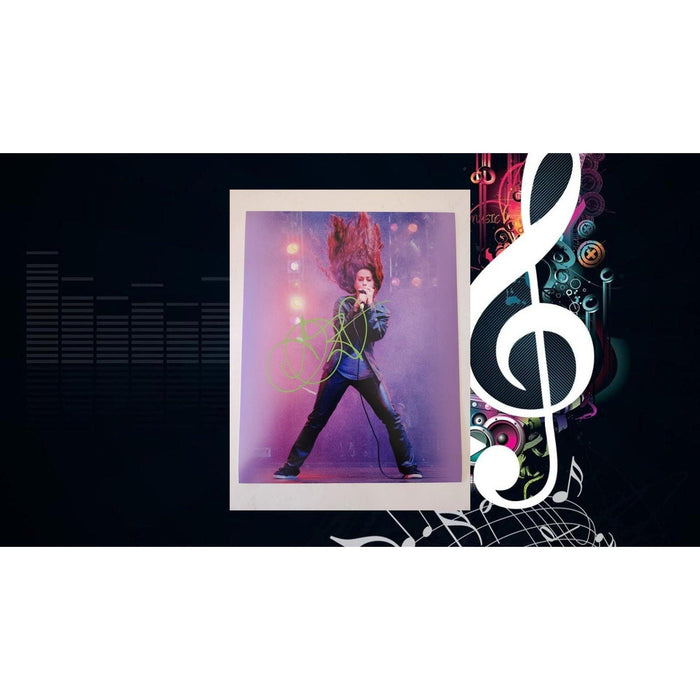 Alanis Morissette 8x10 photo sign with proof