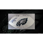 Load image into Gallery viewer, Philadelphia Eagles Michael Vick full size logo football signed
