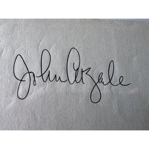 John Cazale "Fredo Corleone" The Godfather autograph book page signed