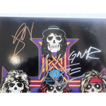 Load image into Gallery viewer, Guns n Roses, W. Axl Rose, Slash, Izzy Stradlin Appetite for Destruction album signed with proof
