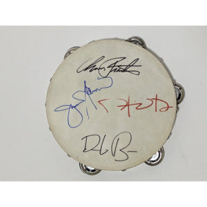 David Byrne Talking Heads 10' tambourine signed with proof