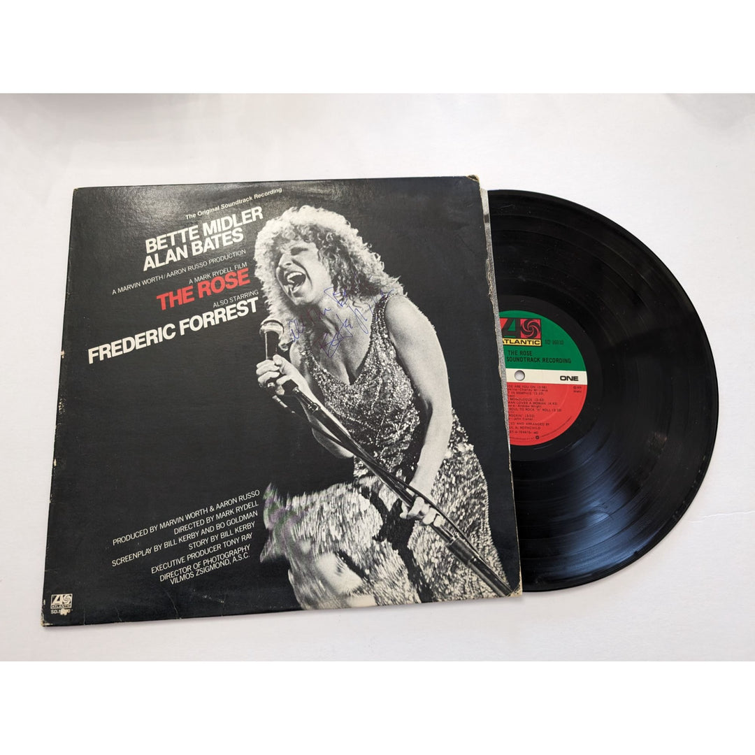 Bette Midler The Rose original 1979 LP signed with proof