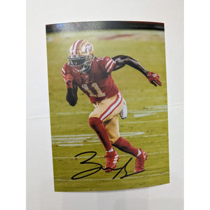 Brandon Aiyuk San Francisco 49ers 5x7 photo signed with proof