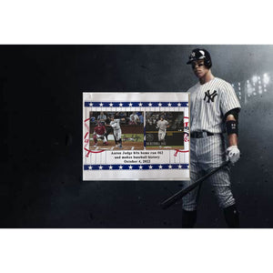Aaron Judge New York Yankees One of a Kind 16x20 photo signed with proof