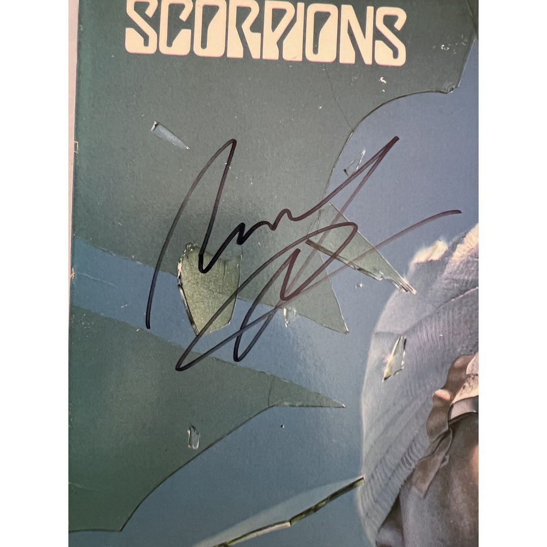 Scorpions "Blackout" LP signed with proof