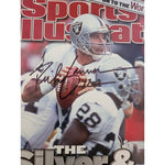 Load image into Gallery viewer, Rich Gannon Oakland Raiders Sports Illustrated full magazine signed
