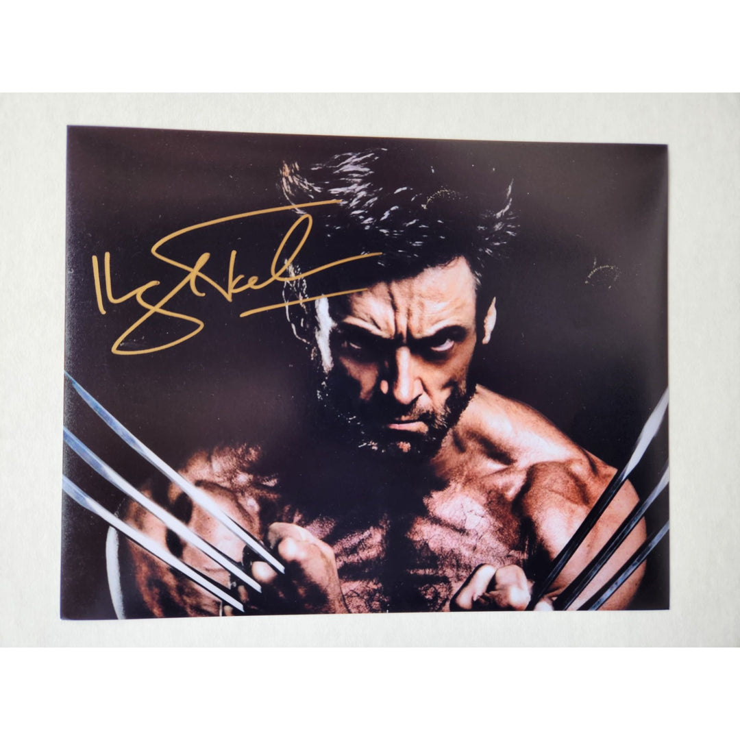 Hugh Jackman Wolverine 8x10 photo sign with proof