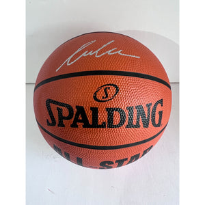 Luca Doncic Dallas Mavericks Spalding NBA Basketball full size signed with proof