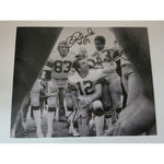 Load image into Gallery viewer, Dallas Cowboys Roger Staubach Tony Dorsett Golden Richards 8x10 photo signed with proof
