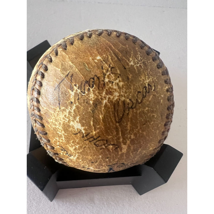 Fidel Castro vintage baseball signed with proof