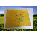 Load image into Gallery viewer, Gary Player legendary golfer Masters pin flag signed with proof
