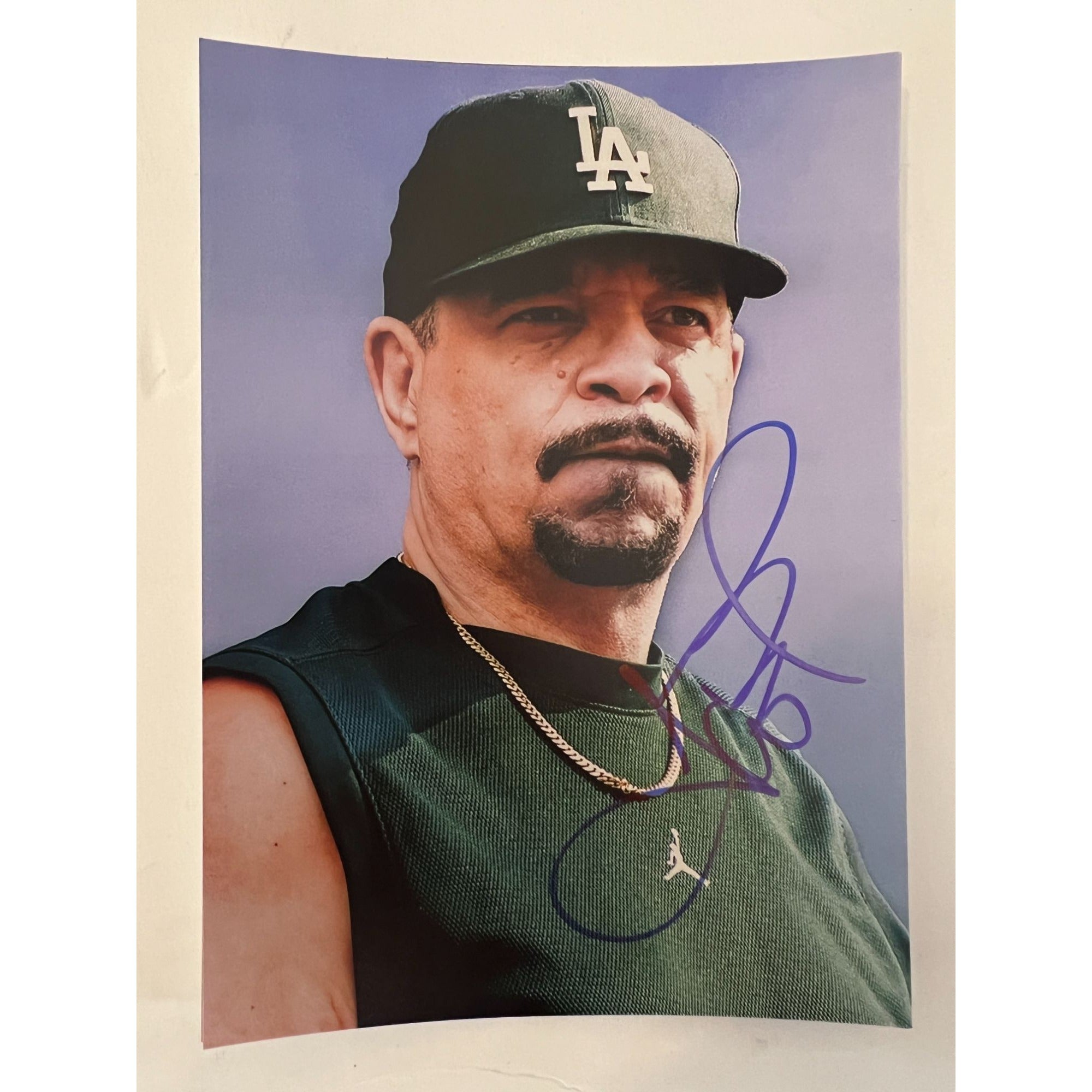 Ice T Tracy Lauren Marrow 5x7 photograph  signed with proof