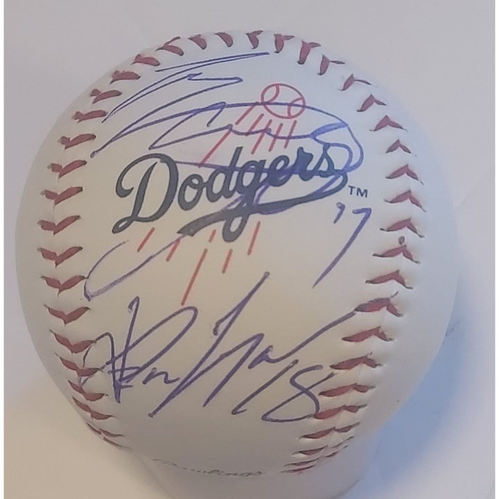 Los Angeles Dodgers Shohei Ohtani Yoshinobu Yamamoto official Rawlings Baseball MLB signed with proof