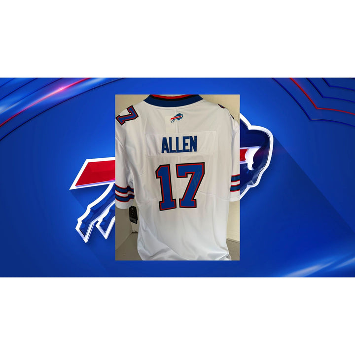 Josh Allen Buffalo Bills Nike game model jersey signed with proof.