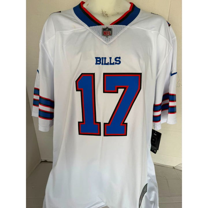 Josh Allen Buffalo Bills Nike game model jersey signed with proof.