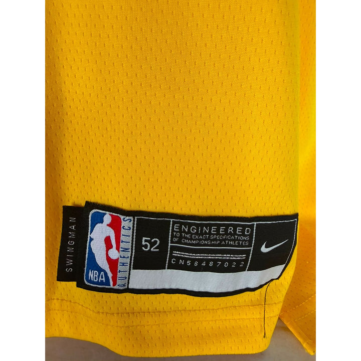 Los Angeles Lakers Luka Doncic NBA authentic jersey signed with proof.