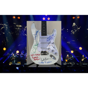 The Eagles Timothy B. Schmit Don Felder Joe Walsh Bernie Leadon Randy Meisner Don Henley Glen Frey startocaster electric guitar signed with