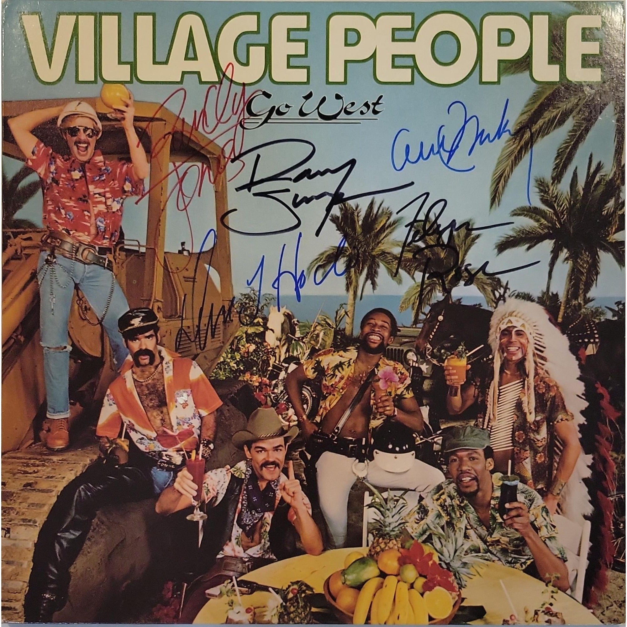 Village People original LP Randy Jones Alex Briley Felipe Rose David H