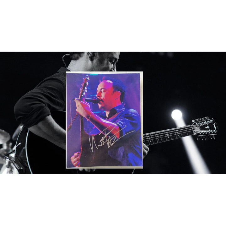 Dave Matthews 8x10 photo signed with proof