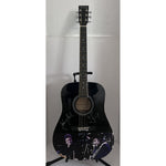 Load image into Gallery viewer, Waylon Jennings and Johnny Cash one of a kind full size acoustic guitar signed with proof
