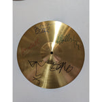 Load image into Gallery viewer, Paul Hewson Bono, The  Edge, Adam Clayton, Larry Mullen U2 10 inch cymbal signed with proof
